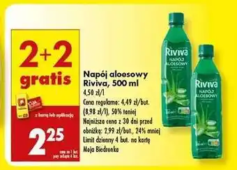 Biedronka Napój aloesowy Riviva, 500 ml oferta