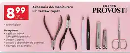 Biedronka Akcesoria do manicure'u lub zestaw peset oferta