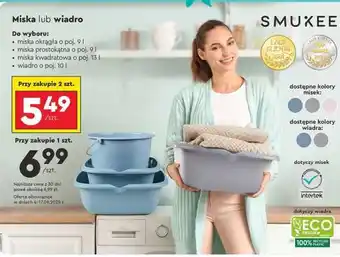Biedronka Miska lub wiadro oferta