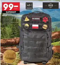 Biedronka Plecak survivalowy oferta