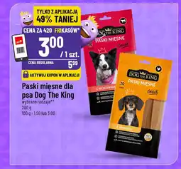 Polomarket Paski mięsne dla psa Dog The King oferta