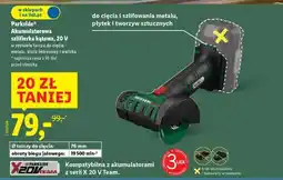 Lidl PARKSIDE Akumulatorowa szlifierka kątowa 20 V oferta
