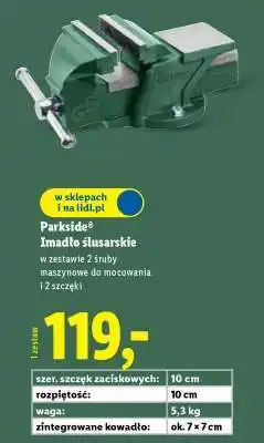 Lidl PARKSIDE Imadło ślusarskie oferta