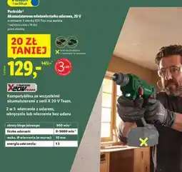 Lidl Parkside Akumulatorowa młotowiertarka udarowa, 20 V oferta