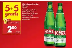 Biedronka Piwo Jasne Lomža 500 ml oferta