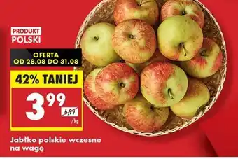Biedronka Jabłko polskie wczesne na wagę oferta