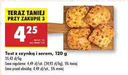 Biedronka Tost z szynką i serem , 120 g oferta