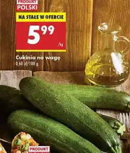 Biedronka Cukinia na wage oferta