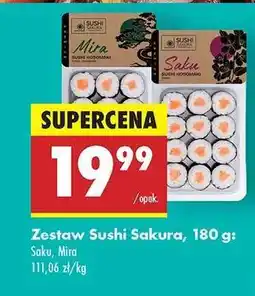 Biedronka Zestaw sushi Sakura, 180 g oferta