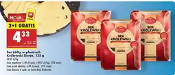 Biedronka Ser żółty w plastrach Królewski Sierpc 135 g oferta
