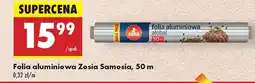 Biedronka Folia aluminiowa Zosia Samosia, 50 m oferta