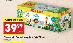 Biedronka Chusteczki Dada Everyday, 14x72 szt oferta
