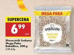 Biedronka Słonecznik łuskany Mega Paka Bakallino , 500 g oferta