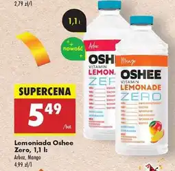 Biedronka Lemoniada Oshee Zero, 1,1 l oferta