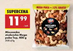 Biedronka Mieszanka studencka Mega paka Top, 400 g oferta