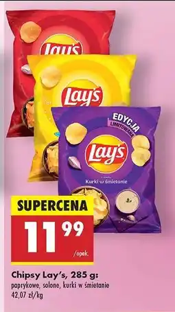 Biedronka Chipsy Lay's, 285 g oferta