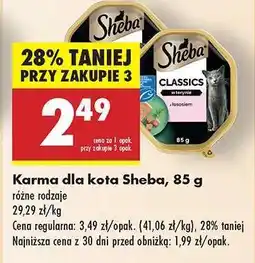 Biedronka Karma dla kota Sheba, 85 g oferta