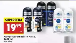 Biedronka Antyperspirant roll on NIVEA 2x50 ml oferta