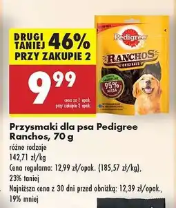 Biedronka Przysmaki dla psa Pedigree Ranchos, 70 g oferta