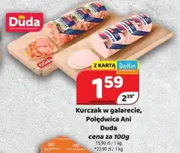 Delfin Kurczak w galarecie, Polędwica Ani Duda oferta