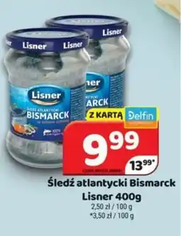 Delfin Śledź atlantycki Bismarck Lisner oferta