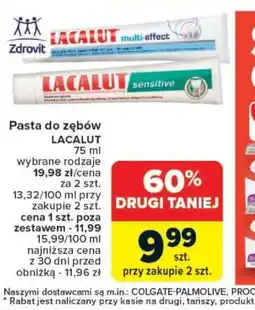Carrefour Market Pasta do zębów Lacalut oferta