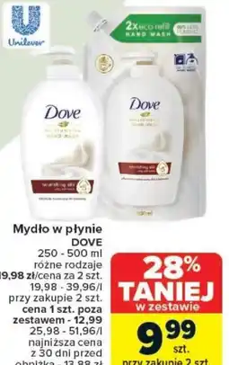 Carrefour Market Mydło w płynie Dove oferta