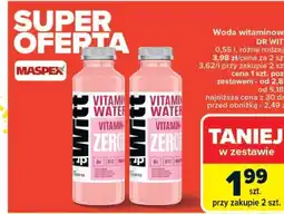 Carrefour Market Woda witaminowa Dr Witt oferta