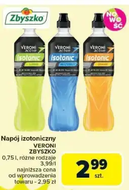 Carrefour Market Napój izotoniczny Veroni Zbyshko oferta