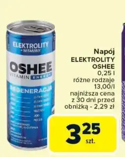 Carrefour Market Napój Oshee Elektrolity oferta