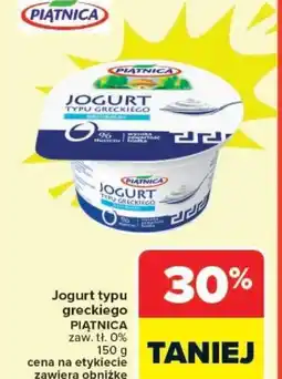 Carrefour Market Jogurt typu greckiego Piątnica oferta