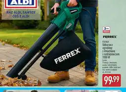 ALDI Odkurzacz ogrodowy Ferrex oferta