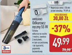 ALDI Odkurzacz ręczny Ambiano oferta
