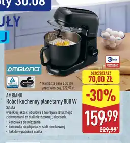 ALDI Robot kuchenny planetarny Ambiano oferta