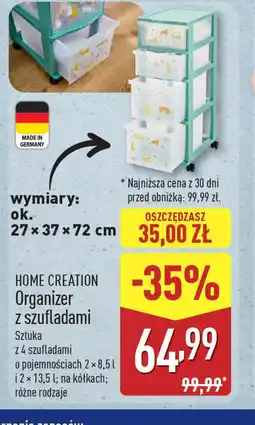 ALDI Organizer z szufladami Home Creation oferta
