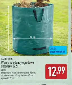 ALDI Worek na odpady ogrodowe Gardenline oferta