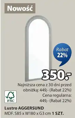 JYSK Lustro AGGERSUND oferta
