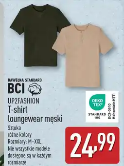 ALDI T-shirt loungewear męski UP2FASHION oferta