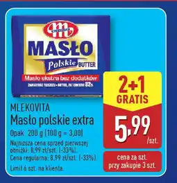 ALDI Masło polskie extra Mlekovita oferta