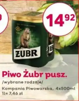 Bliski Piwo Żubr Kompania Piwowarska oferta