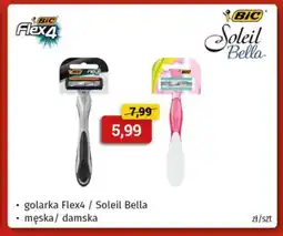 Drogeria Kosmyk Golarka Bic Flex4 / Soleil Bella oferta