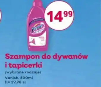 Bliski Szampon do dywanów i tapicerki Vanish oferta