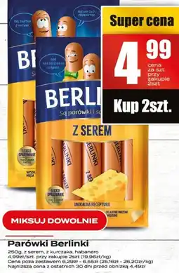 Supeco Parówki Berlinki oferta
