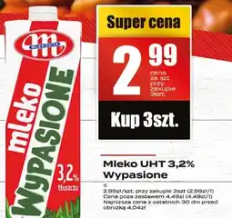 Supeco Mleko UHT 3.2% wypasione oferta