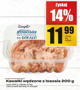 Supeco Kawałki wędzone z łososia Supeco oferta