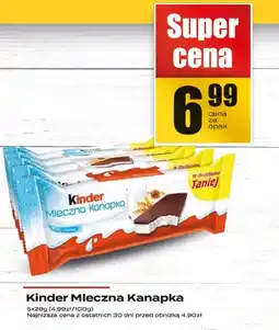 Supeco Kinder Mleczna Kanapka oferta