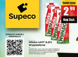 Supeco Mleko UHT wypasione 3,2% oferta