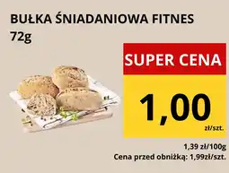 Supeco Bułka śniadaniowa fitnes 72g Supeco oferta