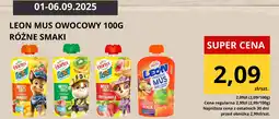 Supeco Mus owocowy Leon różne smaki oferta