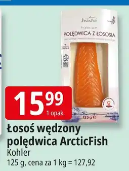 E.Leclerc Łosoś wędzony polędwica ArcticFish Kohler oferta